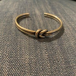 James Avery Silver Lover’s Knot Bangle Cuff